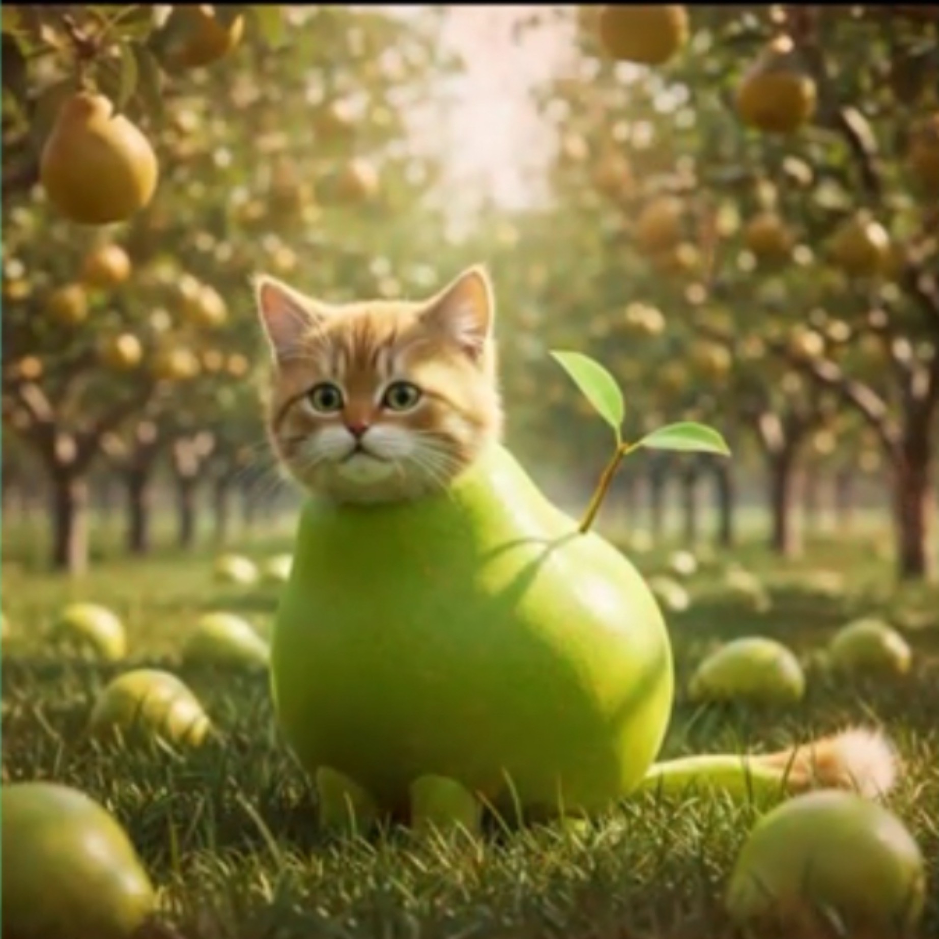 Кот груша