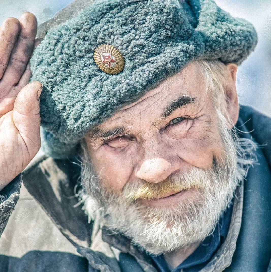 В гостях у дедушки